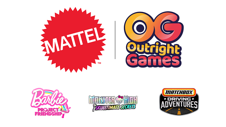 Mattel and Outright Games Launch Multi-Year Partnership to Create Series of Games for Console and PC