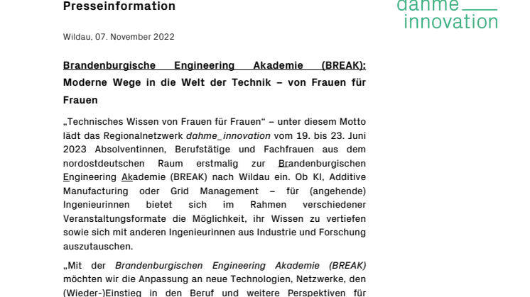 2022-11-08_Presseinformation dahme_innovation_ Vorstellung BREAK – Brandenburgische Engineering Akademie.pdf