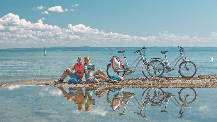 St.Gallen Bodensee: Pause am Bodensee bei Rorschach 