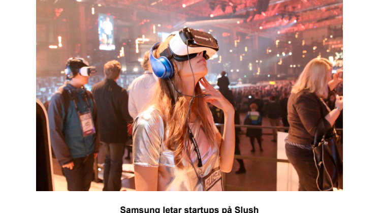 Samsung letar startups på Slush