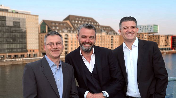 SYZYGY Vorstand: v.l. Erwin Greiner (CFO), Lars Lehne (CEO), Frank Ladner (CTO)