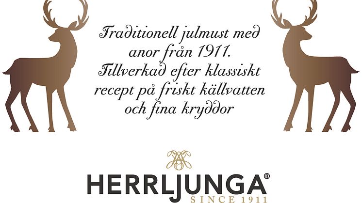 Herrljunga Cider lanserar sin klassiska julmust