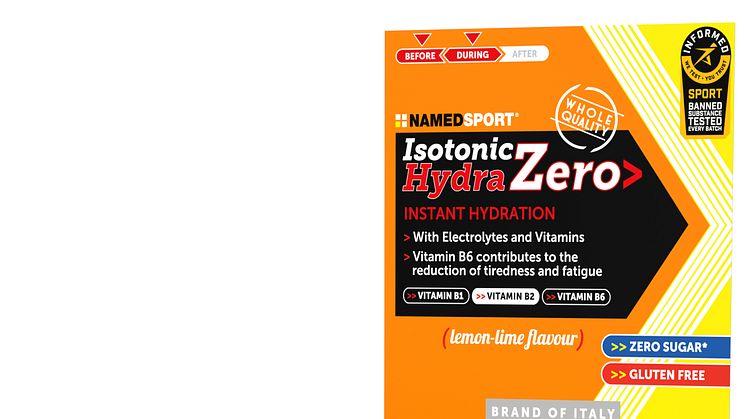 Namedsport Isotonic HydraZero: Isotonische Brausetabletten