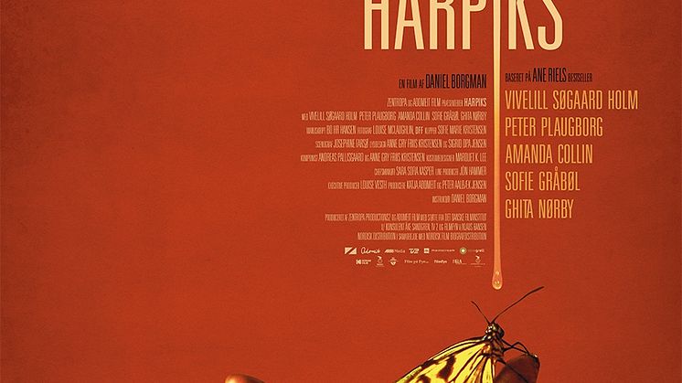 Invitation til premiere på HARPIKS af Daniel Borgmann