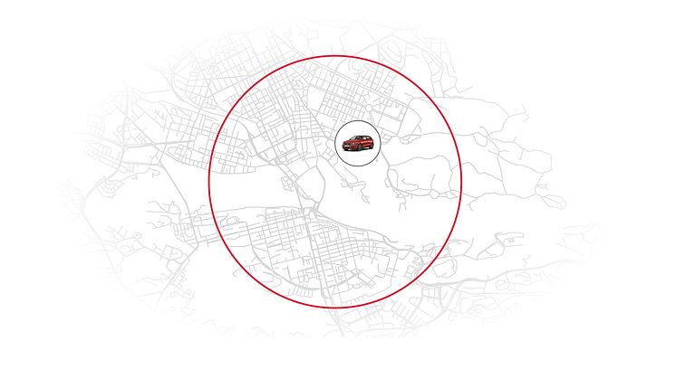 Audi unite Home-Zone diagram