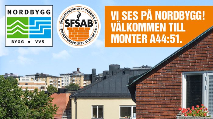 5-8 april. Känn på FuranFlex/VentilFlex i verkligheten! Kostnadsfri biljett till Nordbygg nedan.