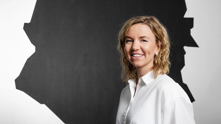 -- Vi är tacksamma över att Sparbanken Nord långsiktigt stöttar vårt arbete, säger Carolina Heimdahl, Regionchef Ung Företagsamhet. Foto: Karl-William Sandström.