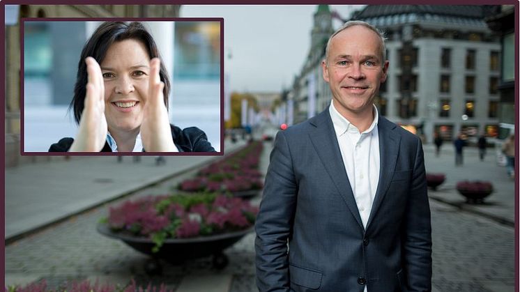 Finansminister Jan Tore Sanner og sjeføkonom i Sparebank 1 Elisabeth Holvik, vil gi oss de økonomiske utsiktene for 2021.