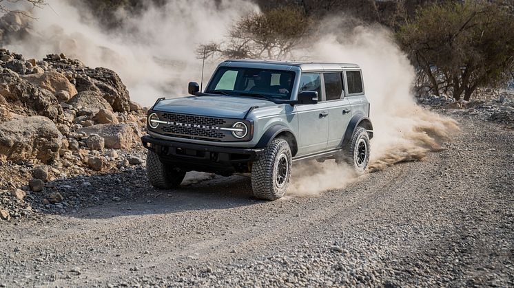 Ikoniske Ford Bronco er klar for europeiske kunder i et begrenset antall