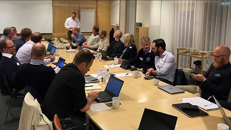 Bild från tidigare utbildningstillfälle i verkstadsjuridik. Foto: Svenska Fordonsbranschen