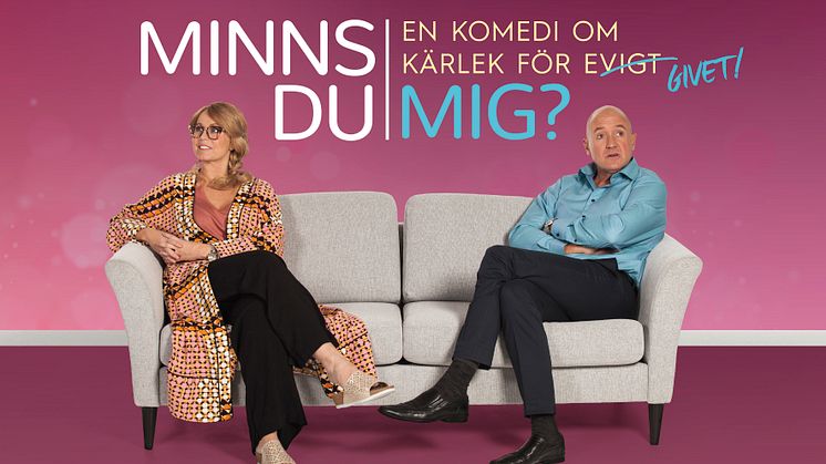Ny stor komedi med Annika Andersson och Thomas Petersson på Lisebergsteatern i höst