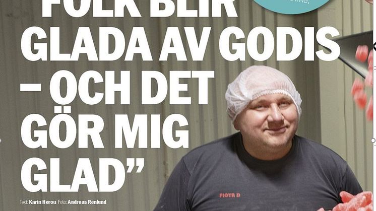 Läs mer om Godisfabriken Aroma i en tid då media fylls av Bus eller Godis