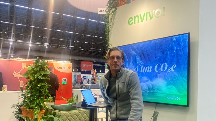Envivos VD Magnus Engström på Nordic Sustainability Expo