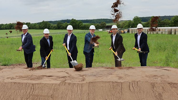 Baubeginn für Agro-Photovoltaik-Park in Burgebrach