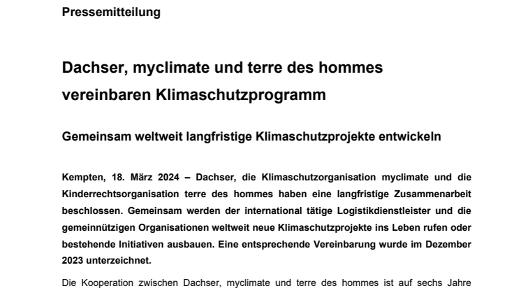 Pressemitteilung Dachser myclimate tdh Zusammenarbeit_v14.pdf