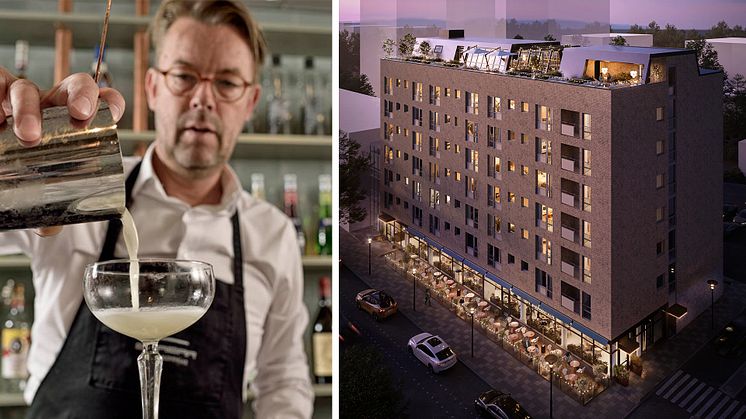 Krögaren Hans Bihl öppnar ny takbar och restaurang på södercity i vår.