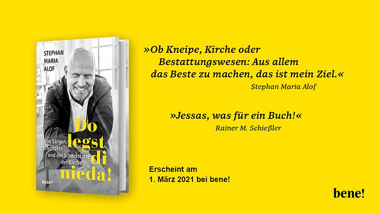 Der Münchner Gastronom, Bestatter und Kirchenpfleger Stephan Maria Alof über Särge, Schnitzel und die Schockstarre der Kirche