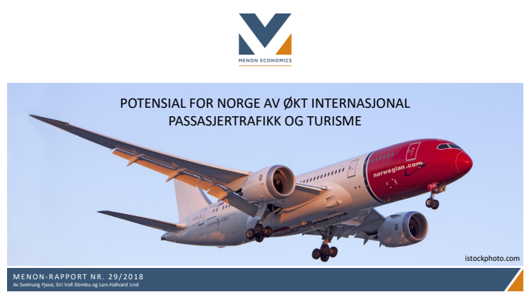Potensial for Norge av økt internasjonal passasjertrafikk og turisme