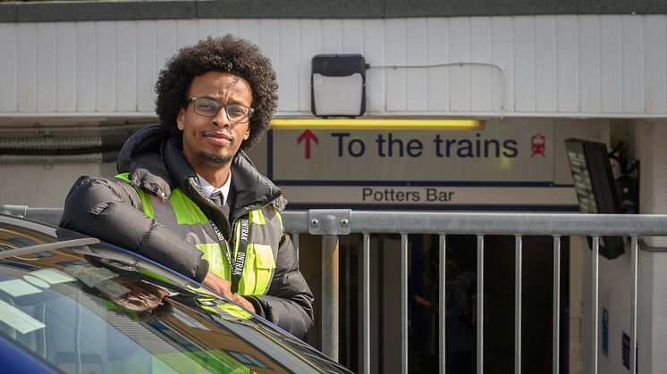 Imran Mohammed, ready to assist from Potters Bar