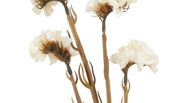 Kunstig blomst RALF H62cm hvit