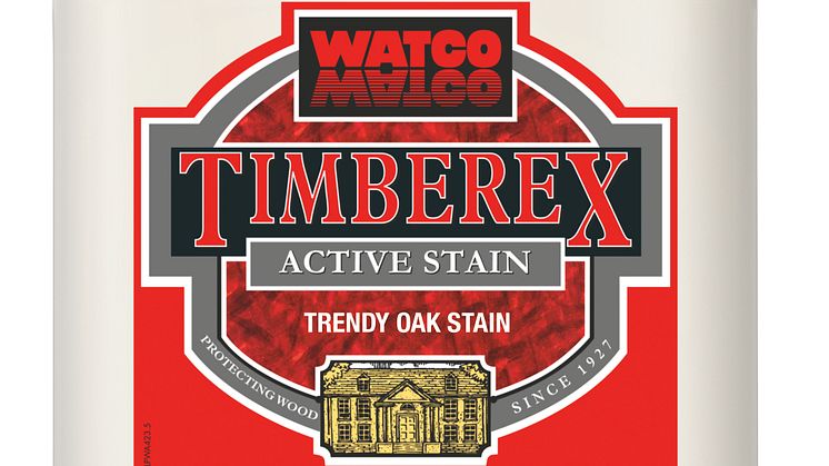 Timberex Active Stain ger ek drivvedsutseende 