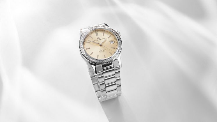 Royal Steel Classic 36mm Diamond Bezel