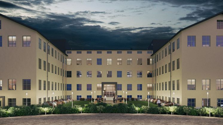 Akademiska Hus bygger studentbostäder i Uppsala  