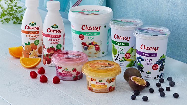 Hele skyr familien fra Cheasy