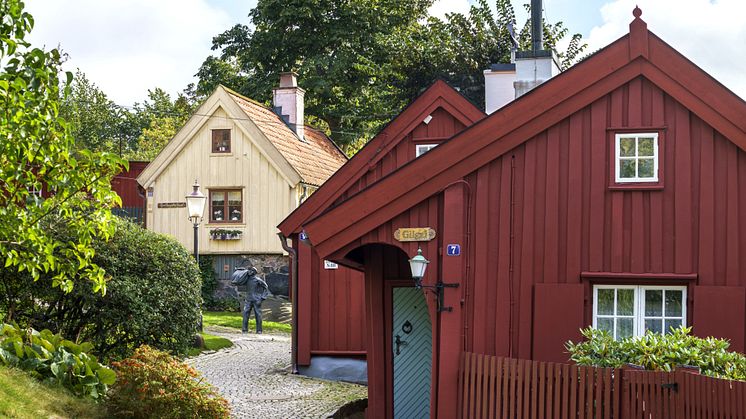 Huset innan restaureringen startade.