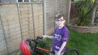 ​Young stroke survivor set to tackle Thames Bridges Bike Ride