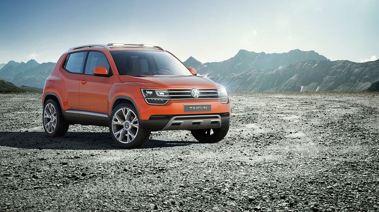 Volkswagen presenterar SUV-konceptet Taigun