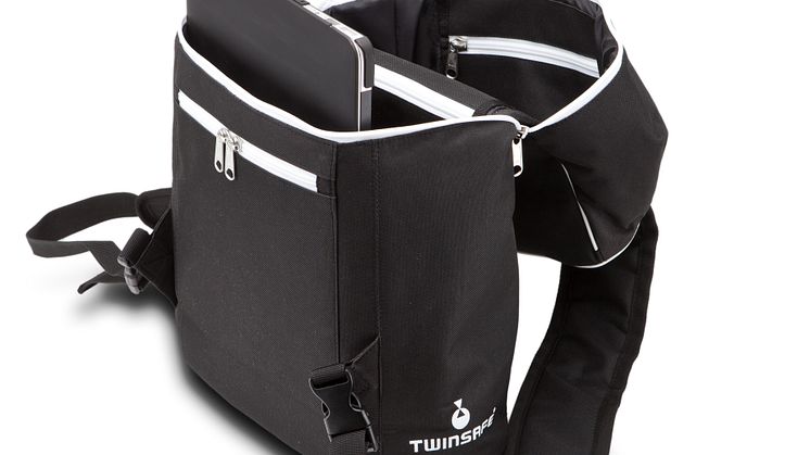 Twinsafe stöldskyddad ryggsäck