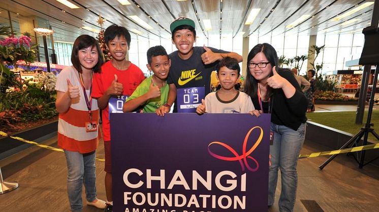 Changi Foundation donation to The Straits Times Pocket Money Fund 4