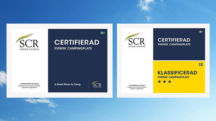 SCR Svensk Camping lanserar en certifiering för Sveriges campingplatser. 