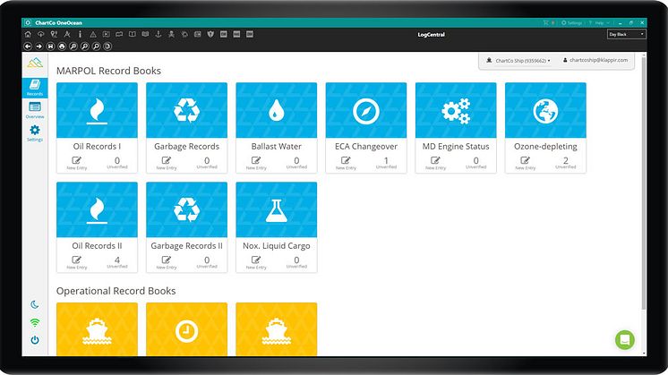 ChartCo’s LogCentral, the latest, smart, integrated solution soon to join the ChartCo OneOcean Platform