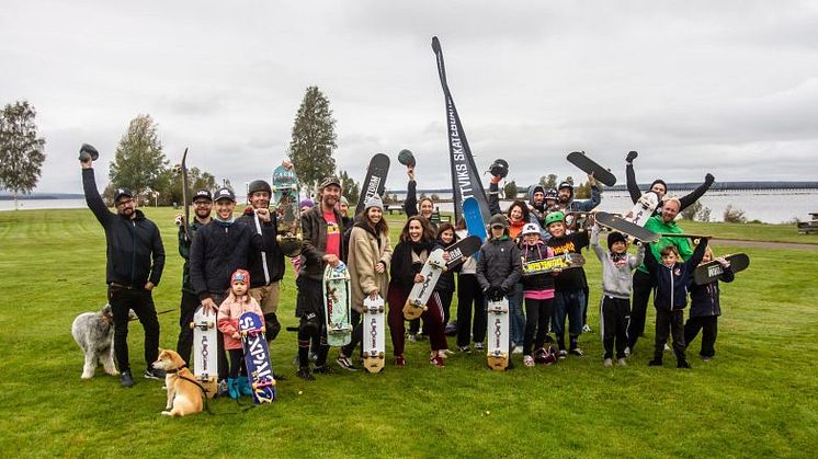 Pressinbjudan: Nu presenteras nya skateparken i Rättvik