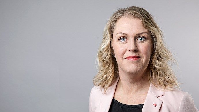 Lena Hallengren, barn-, äldre- och jämställdhetsminister. Foto: Ninni Andersson/Regeringskansliet