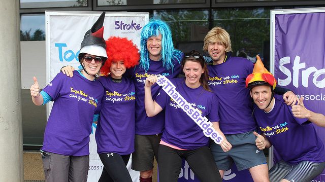 ​James Norton joins London cyclists in fundraising success for the Stroke Association