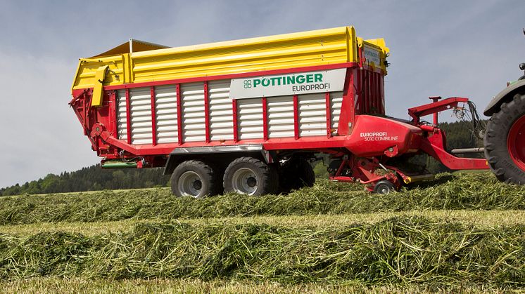 TREJON lanserar nya Pöttinger Europrofi Combiline ensilagevagn 