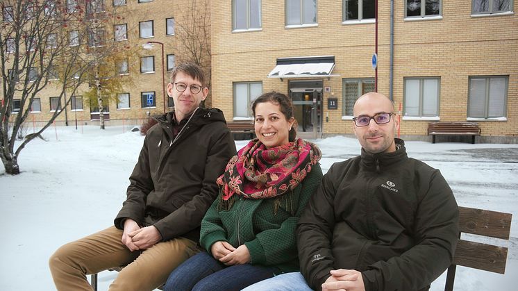 Erik Chorell, Kemiska institutionen. Nasim Sabouri och Marco Deiana, Institutionen för medicinsk kemi och biofysik