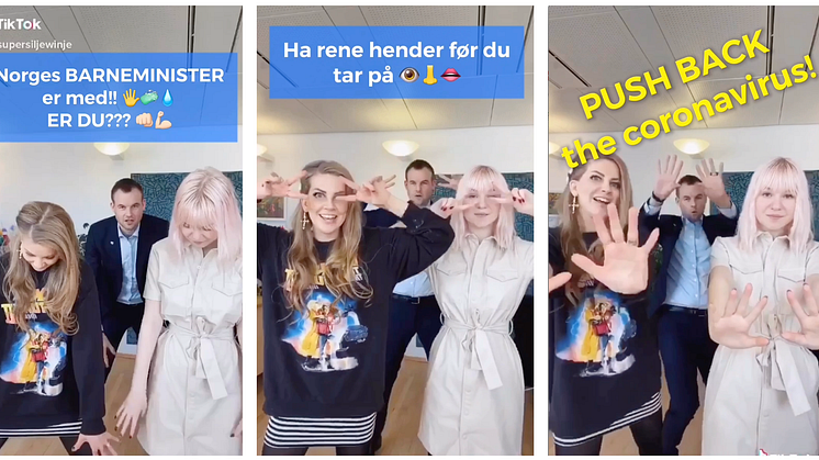 For noen dager siden sa barneminister Kjell Ingolf Ropstad at barn under 13 år har ingenting på sosiale medier å gjøre.  Nå snur han og danser coronadans på TikTok.