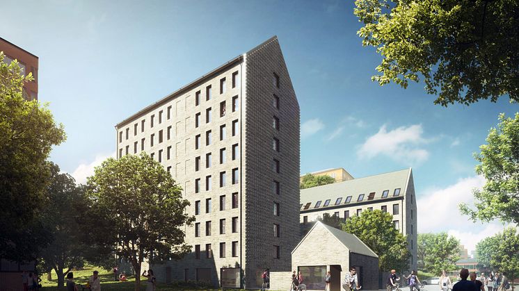 Akademiska Hus bygger studentbostäder i egen regi på KTH Campus 