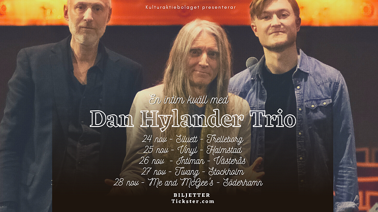 En intim kväll med Dan Hylander trio