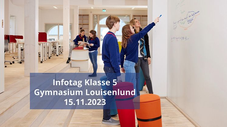 Infotag Klasse 5 im Gymnasium Louisenlund