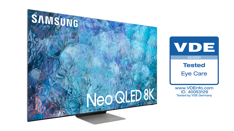 [Photo] Samsung Neo QLED TVs receive Eye Care certificate from VDE(2)