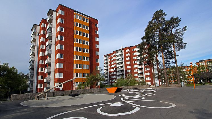 Riksbyggen får teknisk förvaltning i Brf Porkala med 823 lägenheter