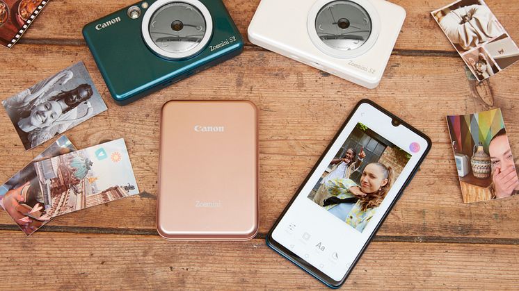 The Canon Zoemini S2 instant camera printer combines innovative in-app editing and on-the-go printing with fun shooting options.