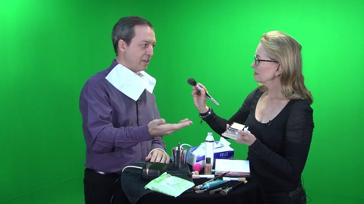 Video Savvy - How much make-up should you do before a shoot? (#4 of 6)