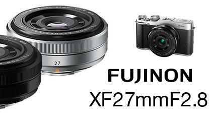 FUJINON XF27mm F2,8