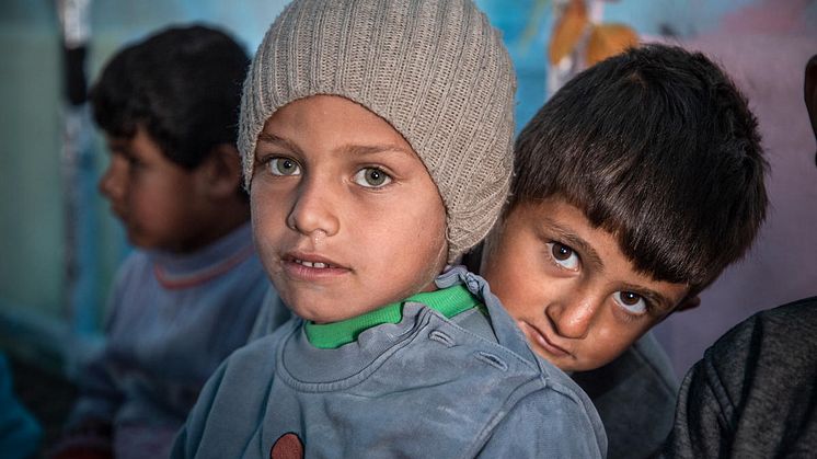 Efter åtta års krig i Syrien, känner en tredjedel av barnen sig “alltid eller ofta” rädda 